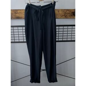 ASOS Navy Waist Tie Pants | Size 6
